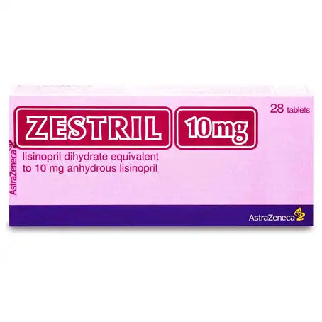 Zestril 10 mg Tablet 28 Pcs