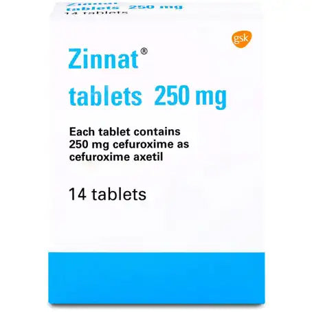 Zinnat 250 mg 14 Tablet