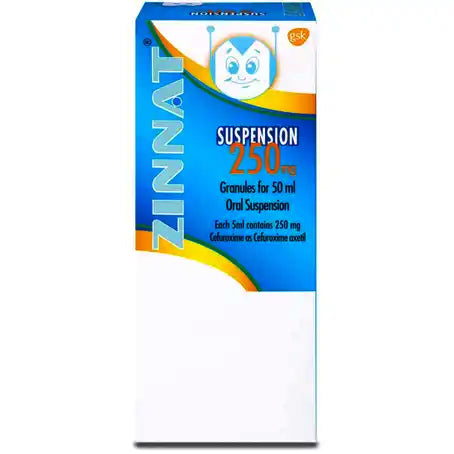 Zinnat 250 mg Suspension 50 ml