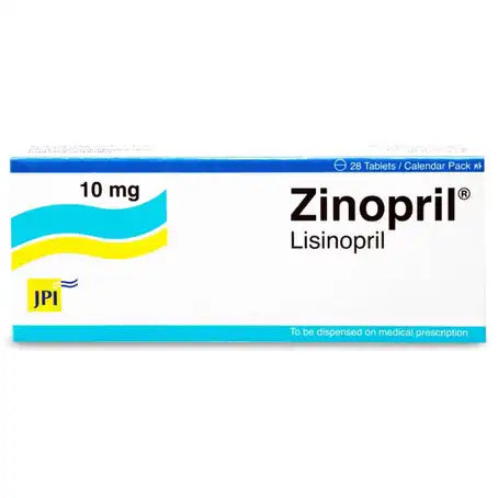 Zinopril 10 mg Tablet 28 Pcs