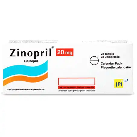 Zinopril 20 mg Tablet 28 Pcs