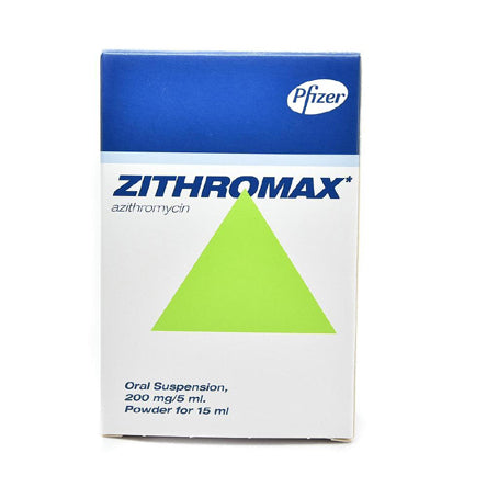 Zithromax 200 mg by 5ml Suspension 15 ml