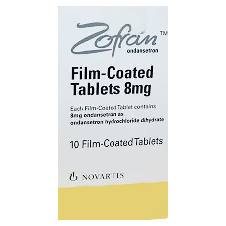 Zofran 8 mg Tablet 10 Pcs