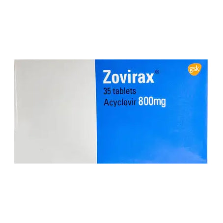 Zovirax 800 mg Tablet 35 Pcs