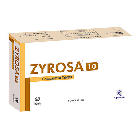 Zyrosa 10 Mg 28 Tablets