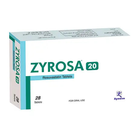 Zyrosa 20 Mg 28 Tables